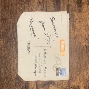 L'OCCITANE Cream Souvenir Pouch